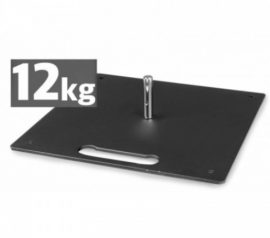 Baza metalica patrata 12Kg pentru steag