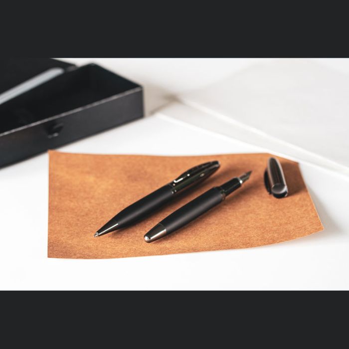 Set de scris Mark Twain (3) - Negru - 19,5 × 7,8 × 3,7 cm