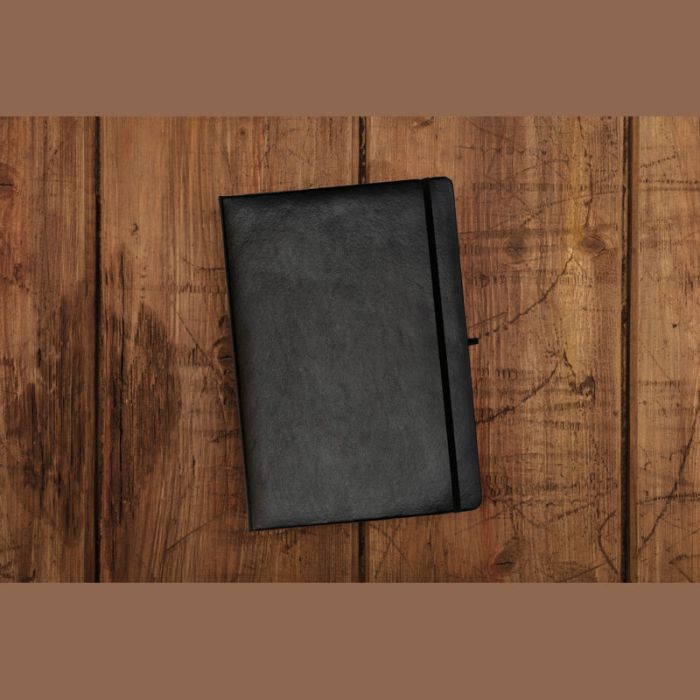 Notes A4 - Negru - 20,2 × 29,2 × 1,9 cm