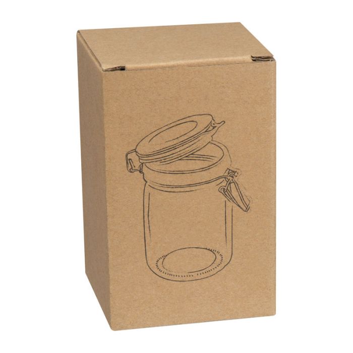 Borcan cu capac blocabil, 200 ml - Transparent - ø 5,9 × 11,5 cm