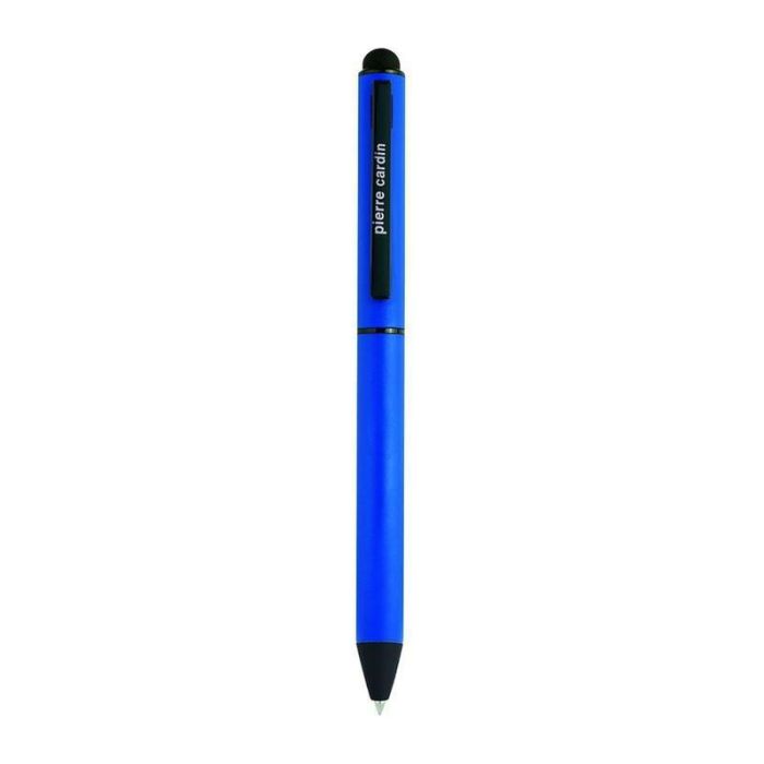 REPORTER set, blue - Albastru - pen: 4 × 0,6; notepad: 14,7 × 20,8 × 1,3