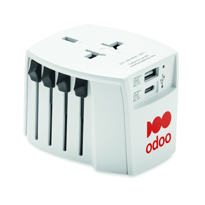 MUV USB A/C - Alb