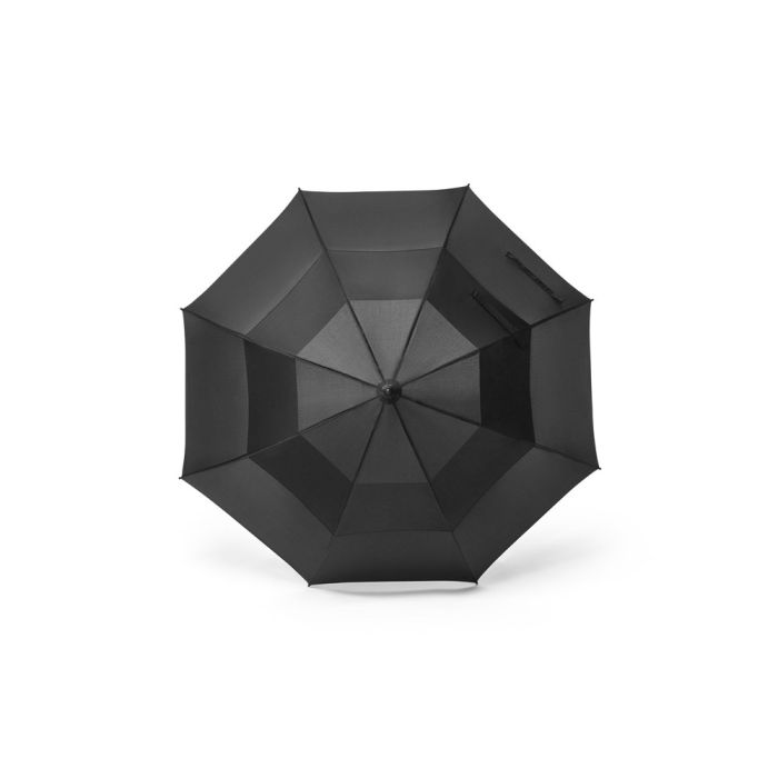 GAVIN. 27'5” umbrelă în 190T pongee cu deschidere automată - Negru - Personalizat