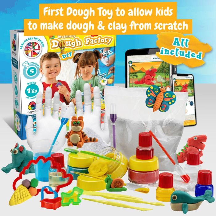 Modeling Dough Factory Kit I. Joc educațional pentru copii - Asortat