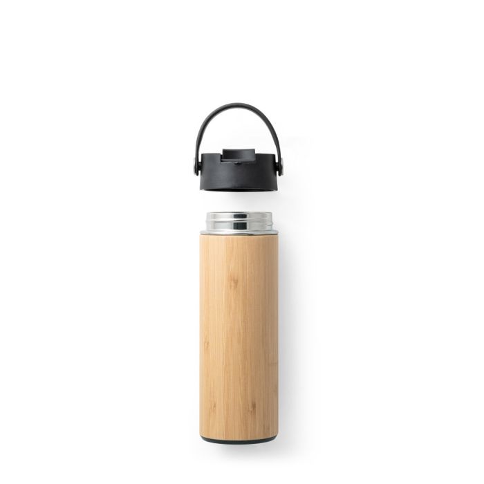 LAVER. Termos cu izolare în vid 440 mL - Negru - 440 mL