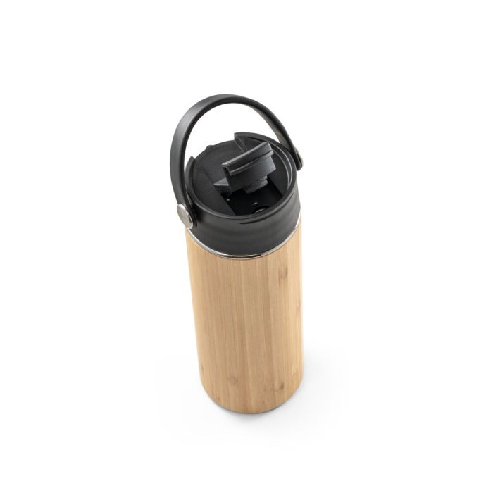 LAVER. Termos cu izolare în vid 440 mL - Negru - 440 mL