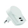 EURO USB CHARGER 2XA - Alb