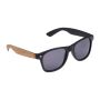 Sunglasses with cork covered temples - Beige - 14,5 × 14,5 × 4,8 cm