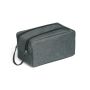 WAYNE. Toiletry bag in high density 600D with handle - Grey