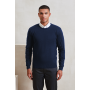 MEN'S CREW NECK COTTON RICH KNITTED SWEATER