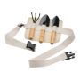 Garden tool set in a belt - Beige - 17,5 × 14,5 × 2,5 cm