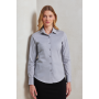 WOMEN'S STRETCH-FIT COTTON POPLIN LONG SLEEVE SHIRT