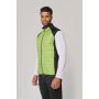 DUAL-FABRIC SLEEVELESS SPORTS JACKET