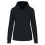 LADIES' ECO-FRIENDLY ZIPPED HOODED SWEATSHIRT