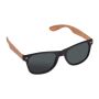 Sunglasses with wooden-look temples - Beige - 14,5 × 15,5 × 4,7 cm