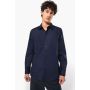 MEN’S LONG-SLEEVED COTTON POPLIN SHIRT
