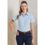 WOMEN'S SHORT SLEEVE SIGNATURE OXFORD BLOUSE