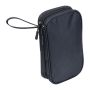 RPET travel case - Black - 23 x 14 x 3,5 cm