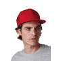 TRUCKER FLAT PEAK CAP - 6 PANELS