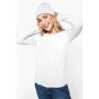 LADIES LONG-SLEEVED CREW NECK T-SHIRT