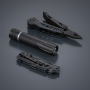 Optima Multiset: multitool, rescue knife & small flashlight