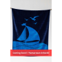 OLIMA „SAILING BOAT” YD VELOUR BEACH TOWEL