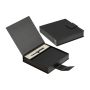 CrisMa set de notes și pix - Negru - 23 x 22 x 4,8 cm