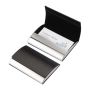 Business card holder  - Black - 9,7 × 6,4 × 1,5 cm