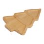 Bol din bambus pentru gustări - Beige - 19,3 × 27,7 × 1,4 cm