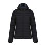 LADIES' LIGHTWEIGHT HOODED PADDED JACKET