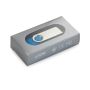 CLAUDIUS 8GB. 8 GB USB flash drive with metal clip