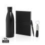 Swiss Peak RCS deluxe business gift set w/ water bottle