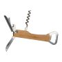 Corkscrew with bottle opener - Beige - 13,5 × 4 × 1,1 cm