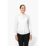 LADIES' LONG-SLEEVED MANDARIN COLLAR SHIRT