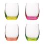 HATTA set 4 pahare neon - Mixt - glass ¤ 8,3 × 9,7, volume 300 ml