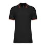 Men'S 2 Striped Short Sleeved Poloshirt