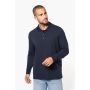 MEN'S LONG-SLEEVED PIQUÉ POLO SHIRT