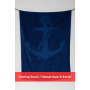 OLIMA „ANCHOR” JACQUARD BEACH TOWEL