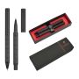 ESMEE SET of metal ballpoint pen and roller - Negru - 175 x 35 x 55
