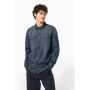 MEN'S LONG-SLEEVED DENIM SHIRT