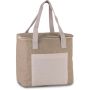 JUTE COOL BAG - MEDIUM SIZE