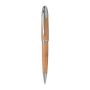Pix metalic cu înveliș bambus - Beige - 15,4 × ø 1,4 cm
