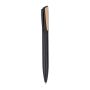 Pix metalic cu decoratie din bambus - Negru - 14,8 × 1,1 × 1,6 cm
