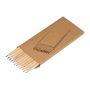 Set creion colorat din 12 creioane - Beige - 18 × 8,9 × 0,8 cm