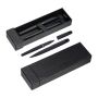 Set de scris Mark Twain - Negru - 19,4 × 5,7 × 3 cm - Personalizat