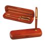 Set de scris ELITE (2) - Maro - 17 × 5,5 × 2,4 cm