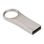 USB din metal, 8GB, de pe stoc - Gri - 4,5 × 1,7 × 0,4 cm