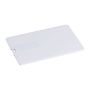Card USB-4GB - Alb  - 8,5 × 5,5 × 0,2 cm