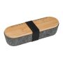 Etui pentru instrumente de scris - Gri-Argintiu - 20 × 6,3 × 5,2 cm