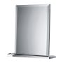 Trofeu elegant din sticlă - Transparent - 17,5 × 6,5 × 19 cm